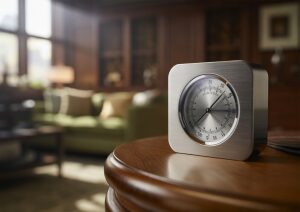 Barometer mit Hygrometer