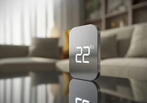 Digitales Messgerät für die Raumtemperatur