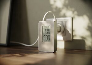 Hygrometer für die Steckdose