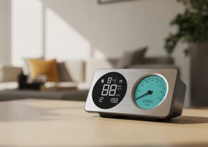 Station mit Hygrometer