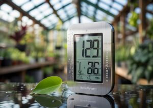 Thermo-Hygrometer für das Gewächshaus