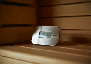 Thermo-Hygrometer für die Sauna
