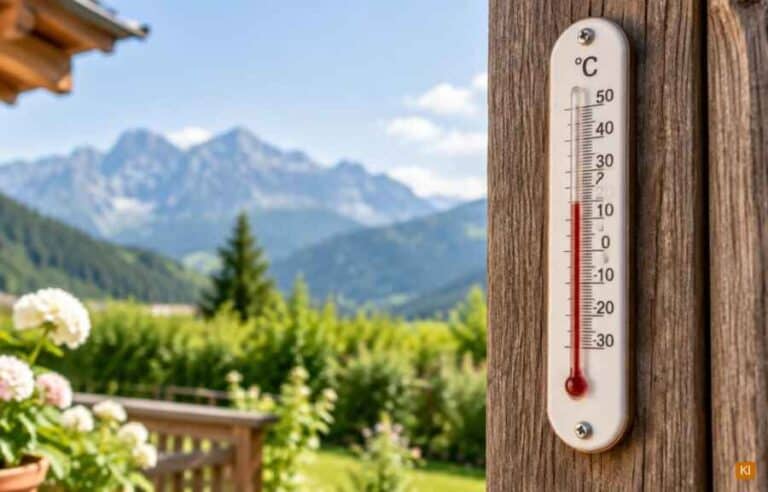 Analoges Außenthermometer