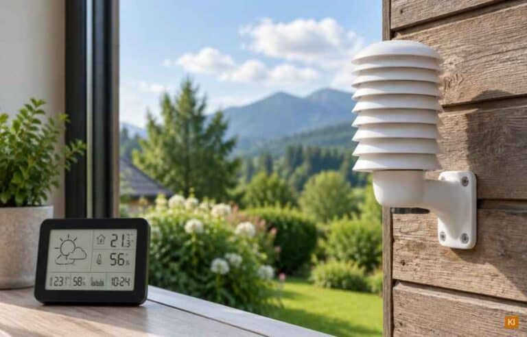 Außensensor für eine Wetterstation