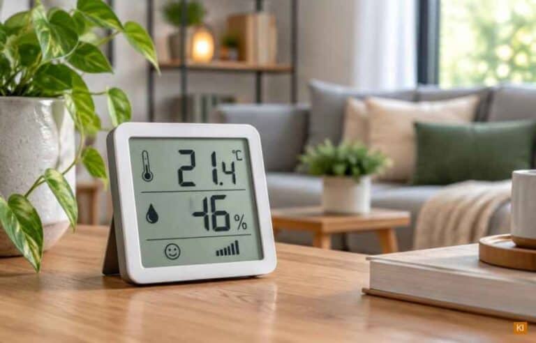 Digitales Messgerät für die Raumtemperatur
