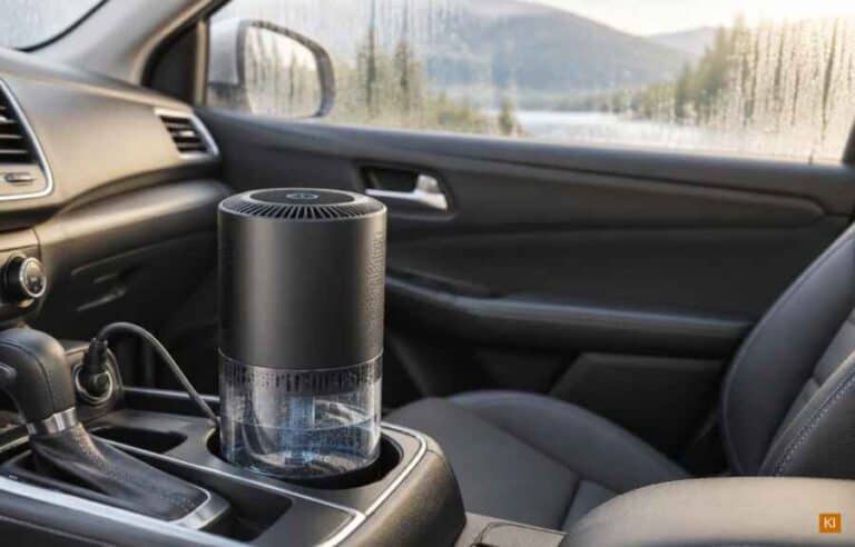 Elektrischer Luftentfeuchter für das Auto