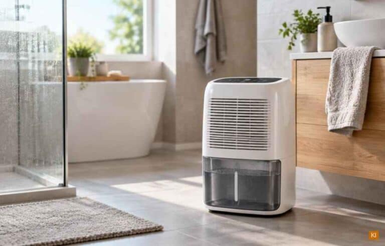 Elektrischer Luftentfeuchter für das Bad