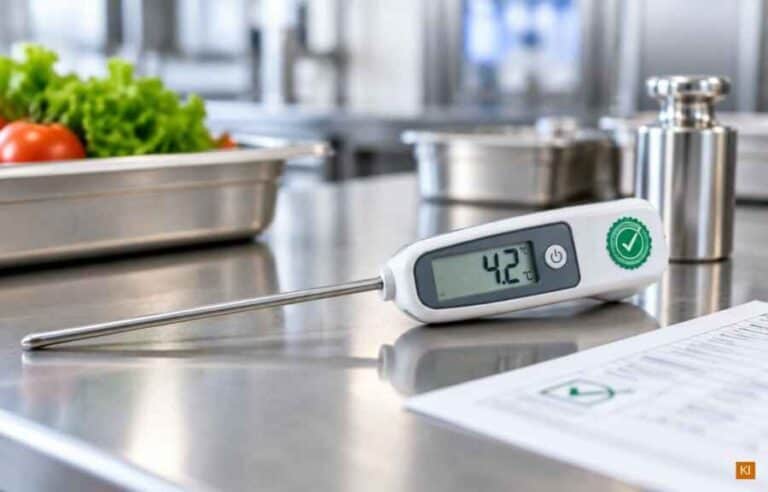 Geeichtes digitales Thermometer