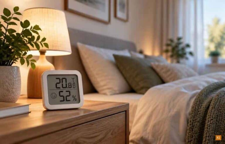 Hygrometer für das Schlafzimmer