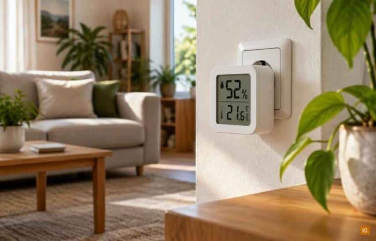 Hygrometer für die Steckdose