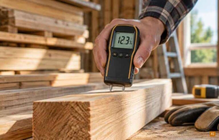 Hygrometer für Holzfeuchte
