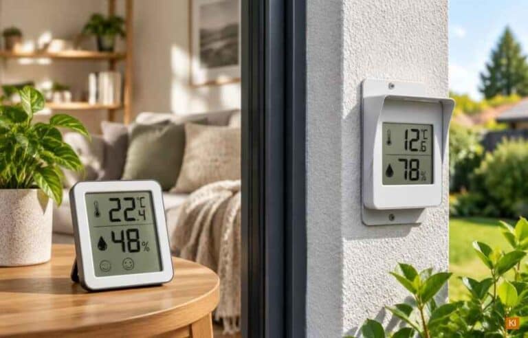 Hygrometer für innen und außen
