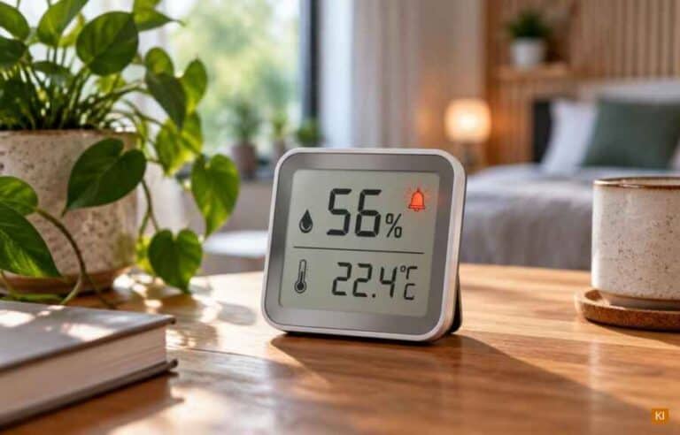 Hygrometer mit Alarm