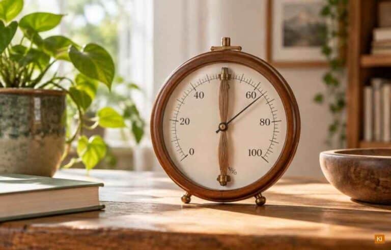 Hygrometer mit Echthaar