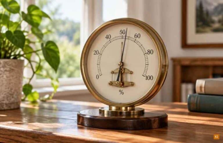 Hygrometer mit Haar