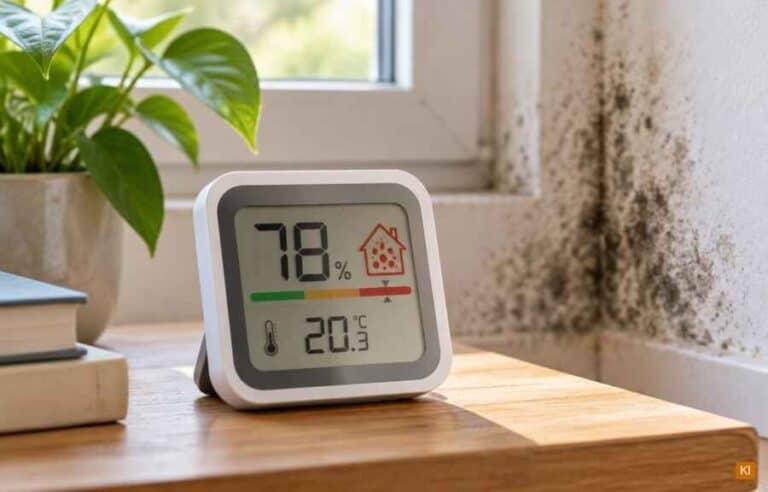 Hygrometer mit Schimmelalarm