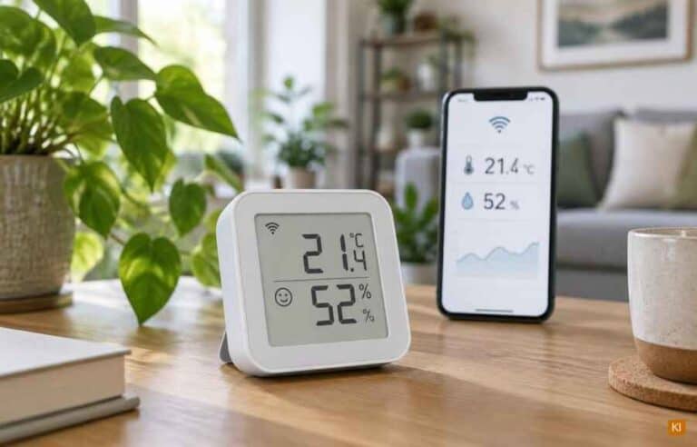 Hygrometer mit WLAN