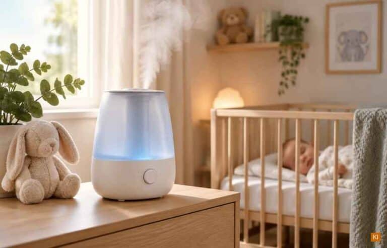 Luftbefeuchter für das Babyzimmer