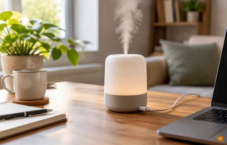 Luftbefeuchter mit USB-Anschluss