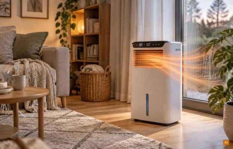 Luftentfeuchter mit Heizfunktion