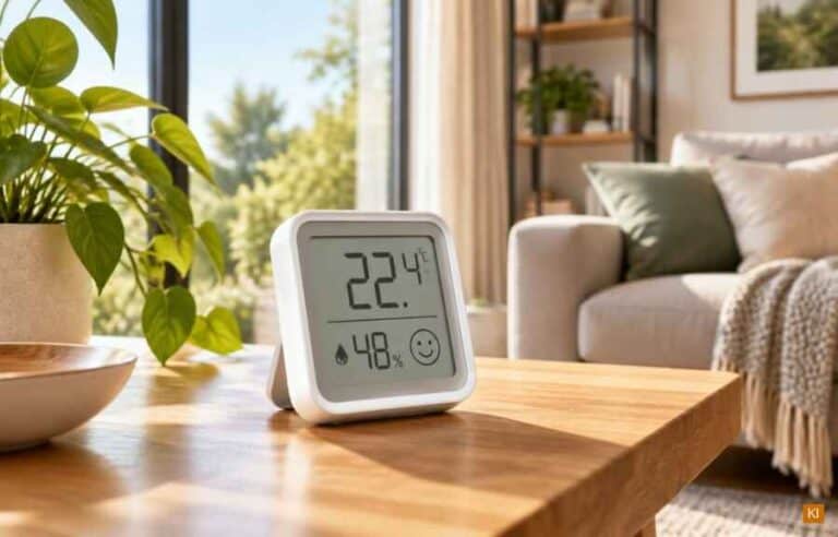 Modernes Raumthermometer