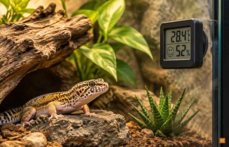 Thermo-Hygrometer für das Terrarium