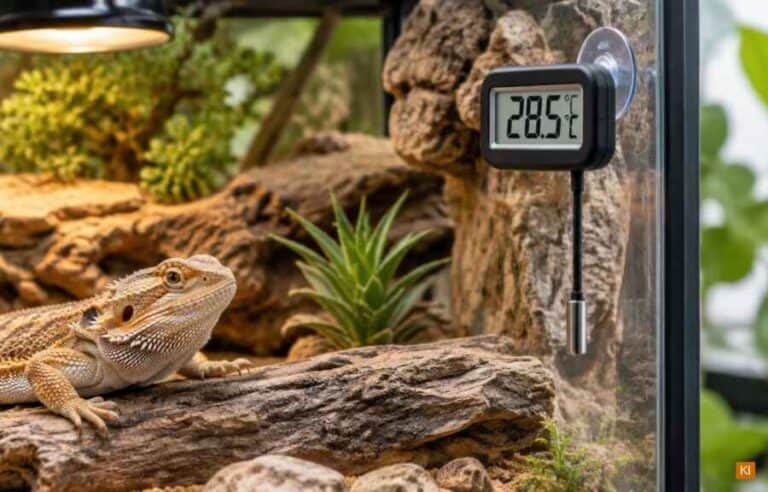 Thermometer für das Terrarium