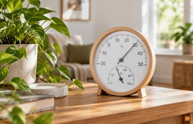 Thermometer mit Hygrometer