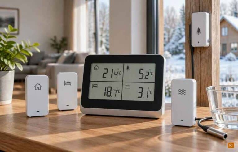 Thermometer mit mehreren Sensoren