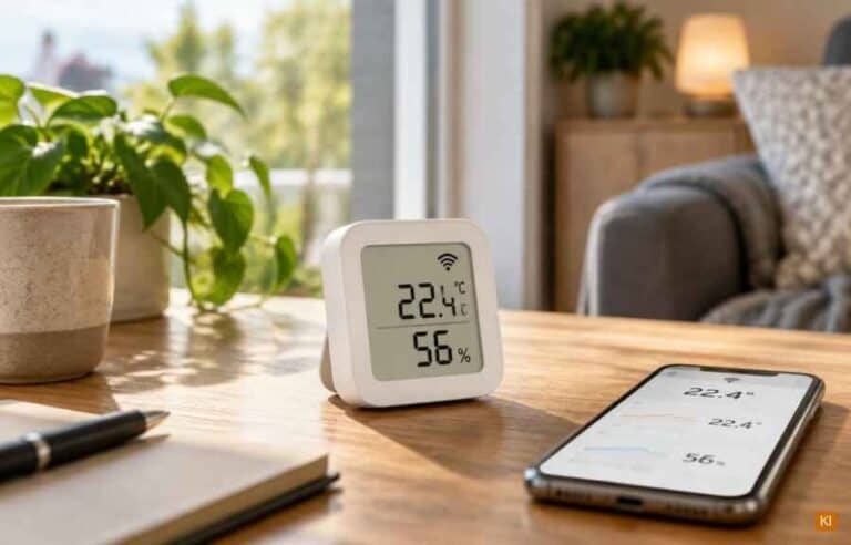 Thermometer mit WLAN