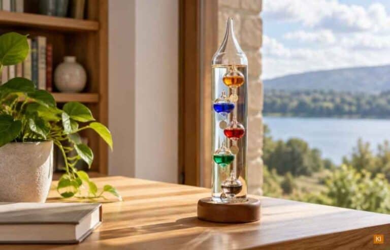 Wetterstation aus Glas