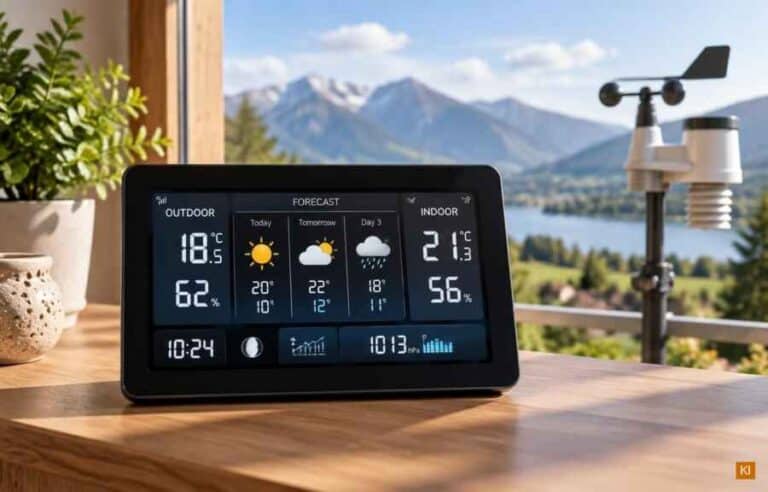 Wetterstation mit 3-Tage-Vorhersage