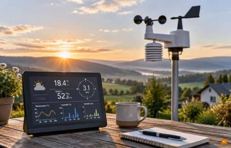 Wetterstation mit Aufzeichnung