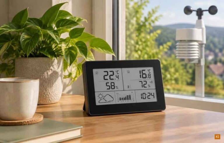 Wetterstation mit Hygrometer