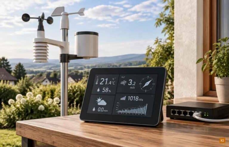 Wetterstation mit LAN-Anschluss