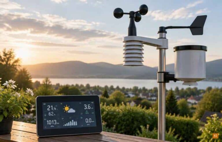 Wetterstation mit mehreren Sensoren
